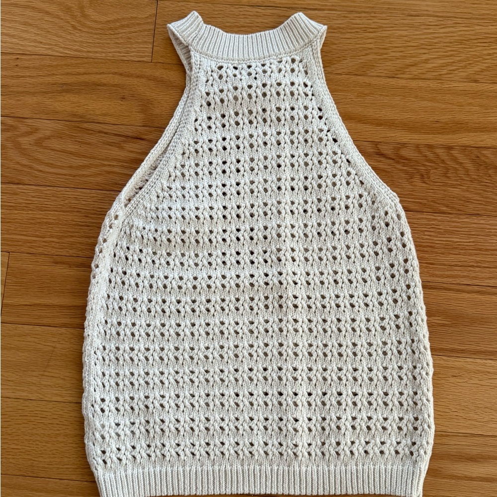 Universal Thread Ivory Knit Top - image 1